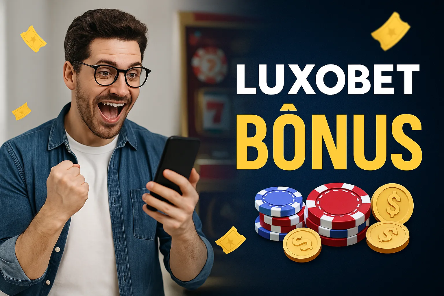O bônus promocional LUXOBET é uma ótima maneira de começar sua aventura