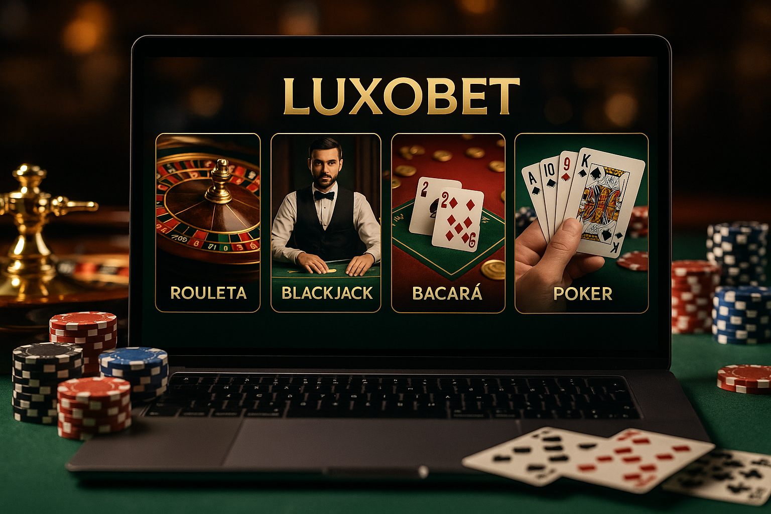 Jogos de cassino online LUXOBET