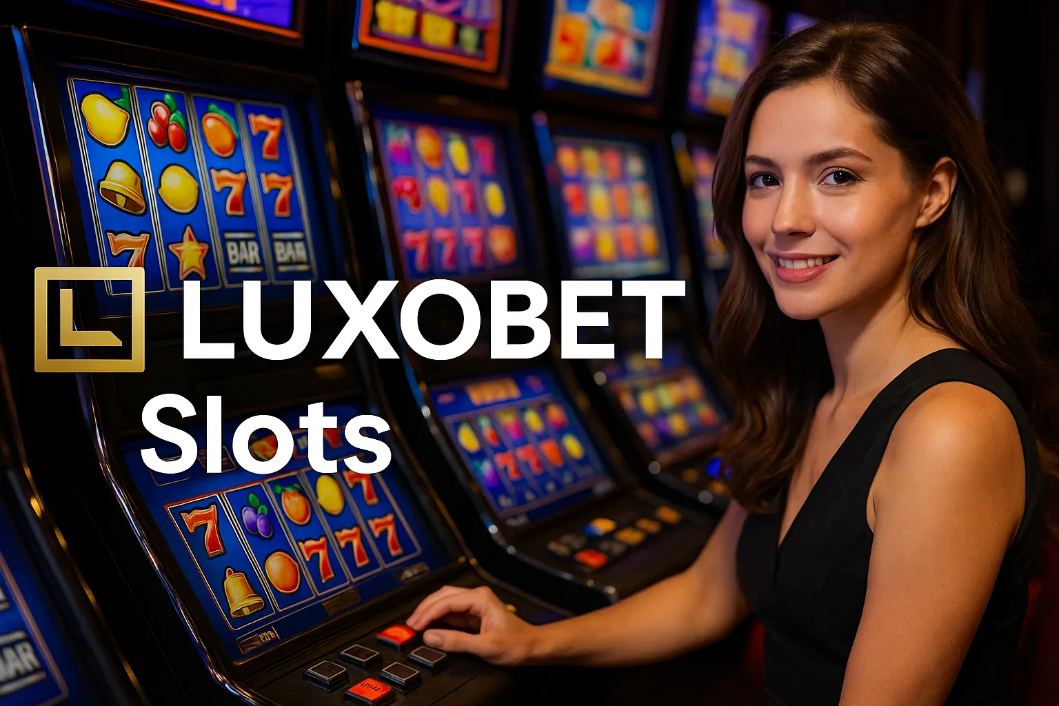 Explore o mundo das slot machines no LUXOBET Casino